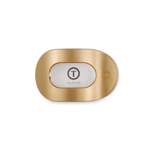 Round Flat Hair Clip | Small | Champagne Toast