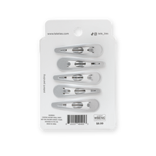 Snap Clip | Silver | 6 Count