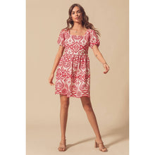 Eyelet Floral Lace A Line Brunch Boho Dress