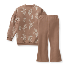 Little Wild Flower Infant Sweatshirt Set: Ginger Loaf