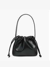 M2624 Yang Cinched Bucket Bag w/ Drawstring: Taupe