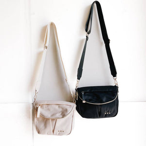 Tilly Crossbody Bag: Cream