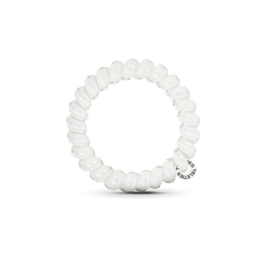 Spiral Hair Coils | Large | Coconut White Hair Ties: Large