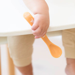 What's on the Menu / F is for Food Spoon Set: Orange