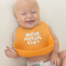 Nacho Average Baby Wonder Bib: Orange