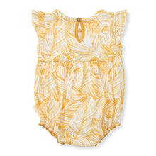 Leafy Jungle Bodysuit: Golden Sunset / 24 Months