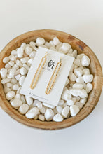 Zola 18k Gold Plated Hammered Oval Hoop Studs