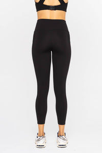 Laser-Cut and Bonded Essential Foldover Highwaist Leggings: ICE GREEN / S:M:L (2:2:2)