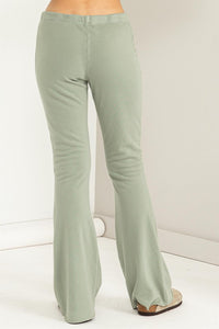 Wild Soul Mid-Rise Flare Pants