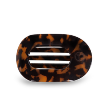 Round Flat Hair Clip | Small | Tortoise