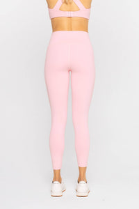Laser-Cut and Bonded Essential Foldover Highwaist Leggings: ICE GREEN / S:M:L (2:2:2)