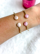Valentine's Christine Bangle: Powder pink
