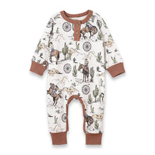 Baby Boy's On The Range Bamboo Romper