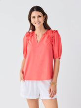 Skylar Top | Coral: XL