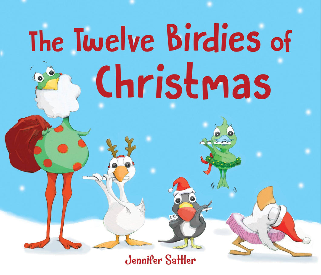 The Twelve Birdies of Christmas Board Book