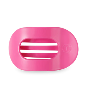 Paradise Pink LARGE Flat Round Hair Clip