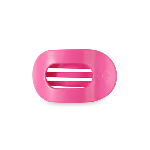 Paradise Pink Teleties Small Flat Round Hair Clip