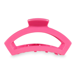 Paradise Pink Teleties Open Hair Clip LARGE