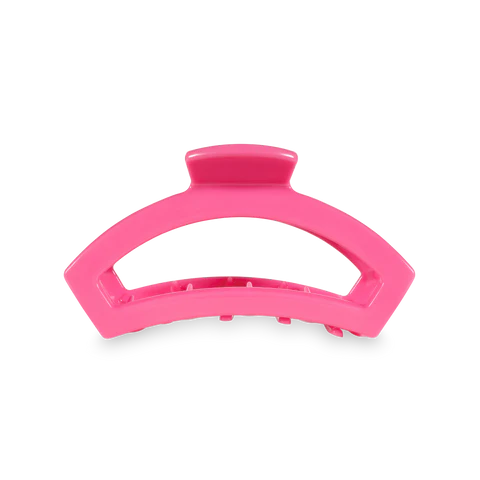 Paradise Pink Teleties SMALL Open Hair Clip