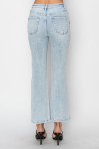 Risen HR Crop Flare Jeans