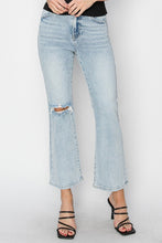 Risen HR Crop Flare Jeans