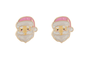 Christmas Santa Face Earrings