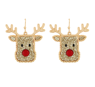 Christmas Rudolph Earrings
