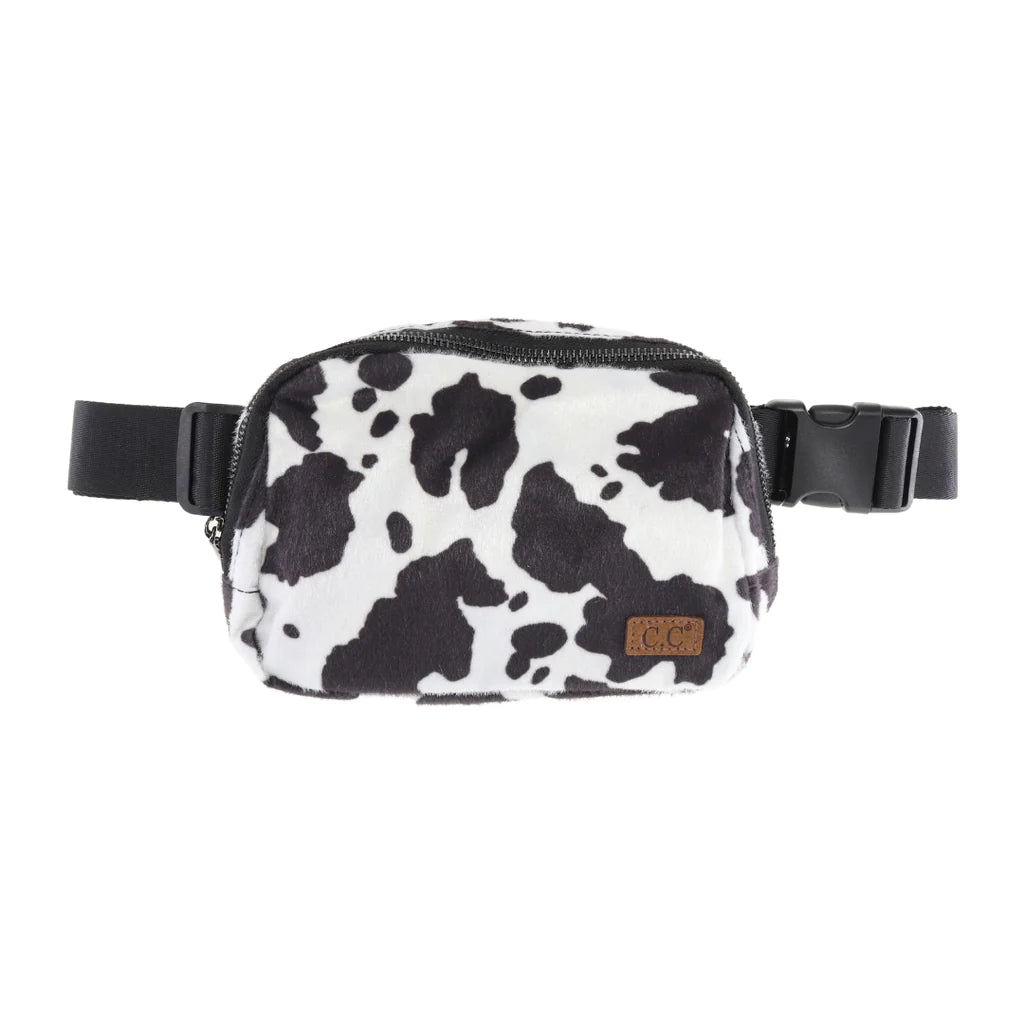 CC Belt Bag - Cow Print
