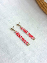 Victoria Matchstick Earrings: Cherry
