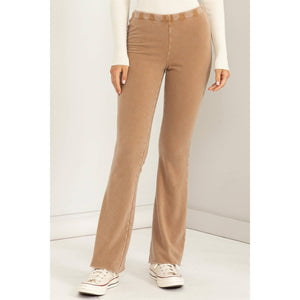 Mid-Rise Flare Lounge Pants