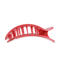 Round Flat Hair Clip | Large | Calming Coral