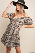 Western Off Shoulder Ruffled Dress