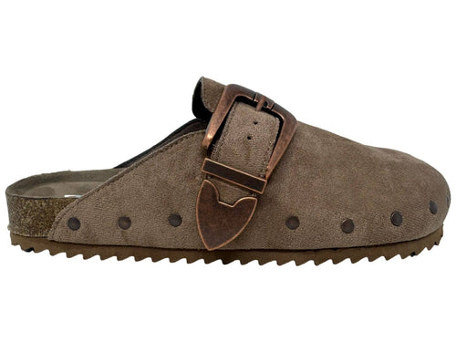 Boston Very G Women Slip on Mule with Buckle Detail