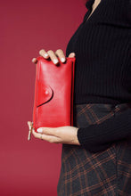 WL0004RF Kyla RFID Wallet w/ Snap Closure: Dark Rose