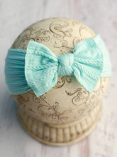Cable Knit Bow Headbands: Oatmeal