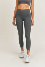 Laser-Cut and Bonded Essential Foldover Highwaist Leggings: ICE GREEN / S:M:L (2:2:2)