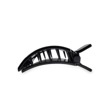 Square Flat Hair Clip | Small | Jet Black