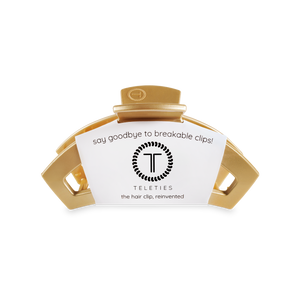 Open Hair Clip | Small | Champagne Toast