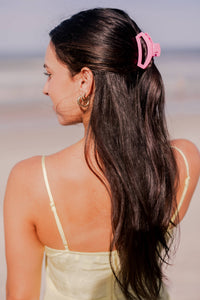 Open Hair Clip | Small | Paradise Pink