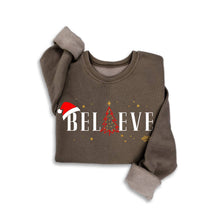 HOLIDAY BELIEVE GLITTER MINERAL SWEATSHIRT
