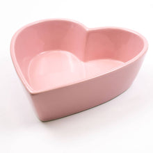 Heart Shaped Tidbit Pink Dish