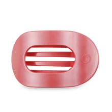 Round Flat Hair Clip | Large | Calming Coral