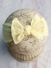 Cable Knit Bow Headbands: Burnt Orange