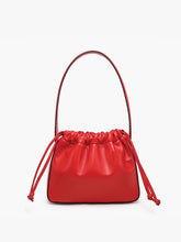 M2624 Yang Cinched Bucket Bag w/ Drawstring: Taupe