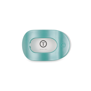 Round Flat Hair Clip | Small | Totally Turquoise