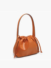 M2624 Yang Cinched Bucket Bag w/ Drawstring: Taupe