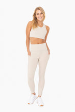 Laser-Cut and Bonded Essential Foldover Highwaist Leggings: ICE GREEN / S:M:L (2:2:2)