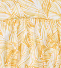 Leafy Jungle Bodysuit: Golden Sunset / 24 Months