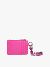 WL2368 Rhodes Quilted Wallet w/ Chain Bangle: Purple