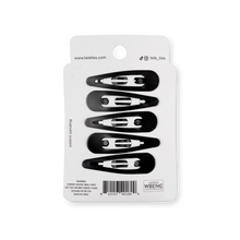 Snap Clip | Jet Black | 6 Count